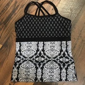 Great Runners Cami with Double Criss Cross Back Detail